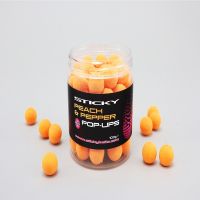 Sticky Baits Peach & Pepper Pop Ups 16mm