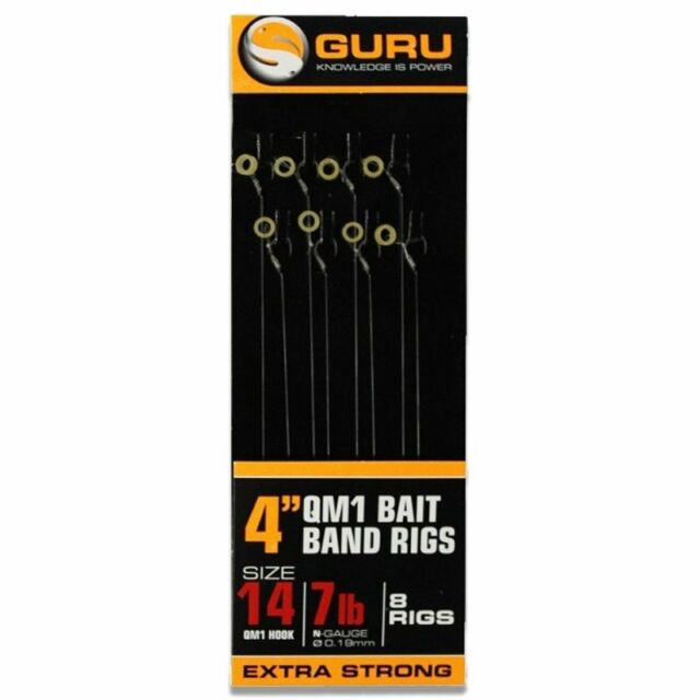 Guru QM1 Rig With Bait Bands 4 Inch - Blakes Baits